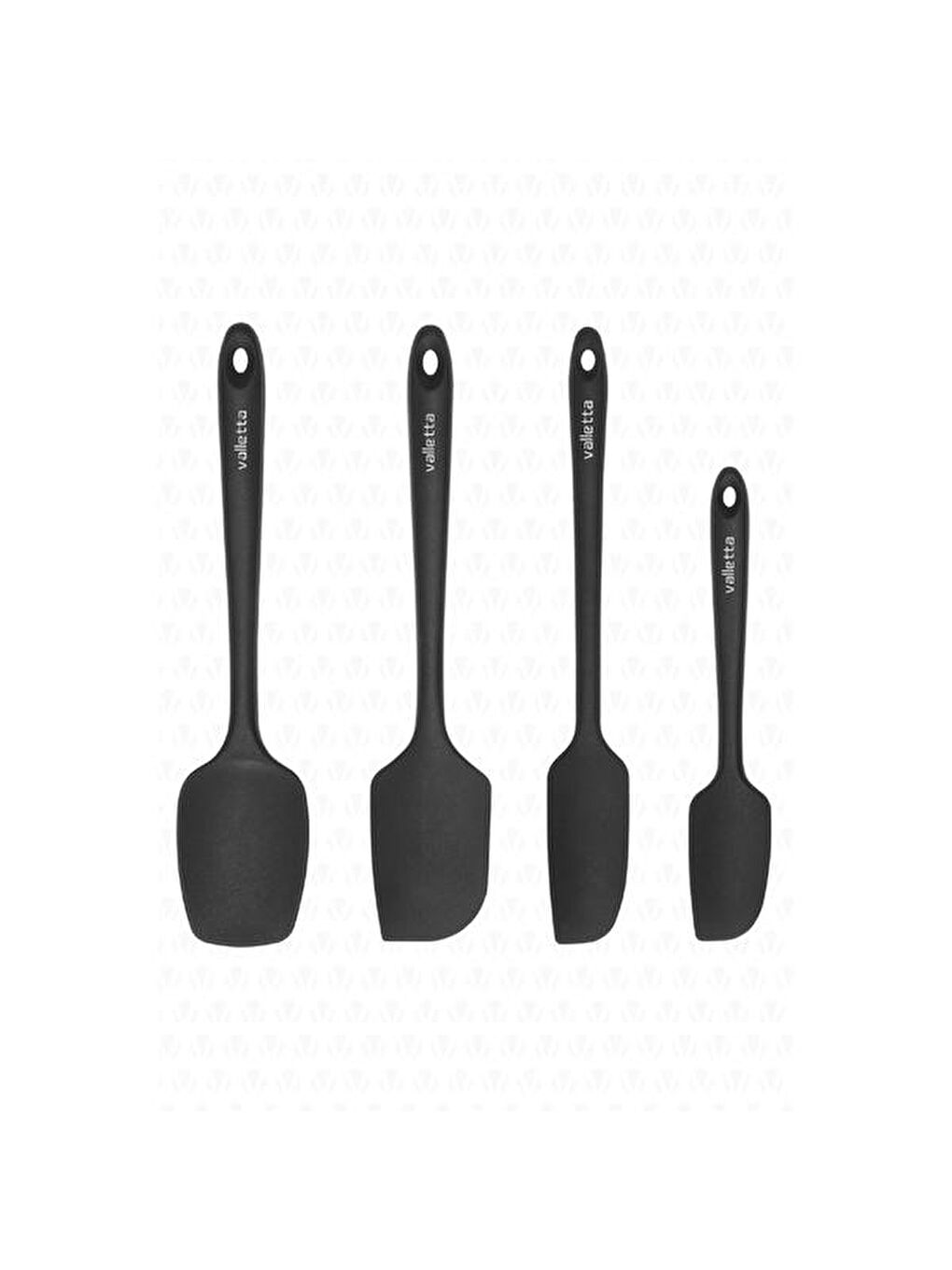 Osteris 4'lü Spatula Seti - Siyah