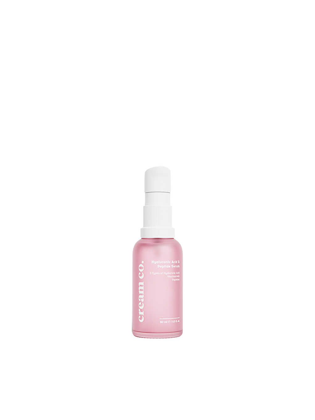 Cream Co. Renksiz Nemlendirici Dolgunlaştırıcı Canlandırıcı Cilt Serumu (Peptit) Hyaluronic Acid & Peptide Serum 30 ml