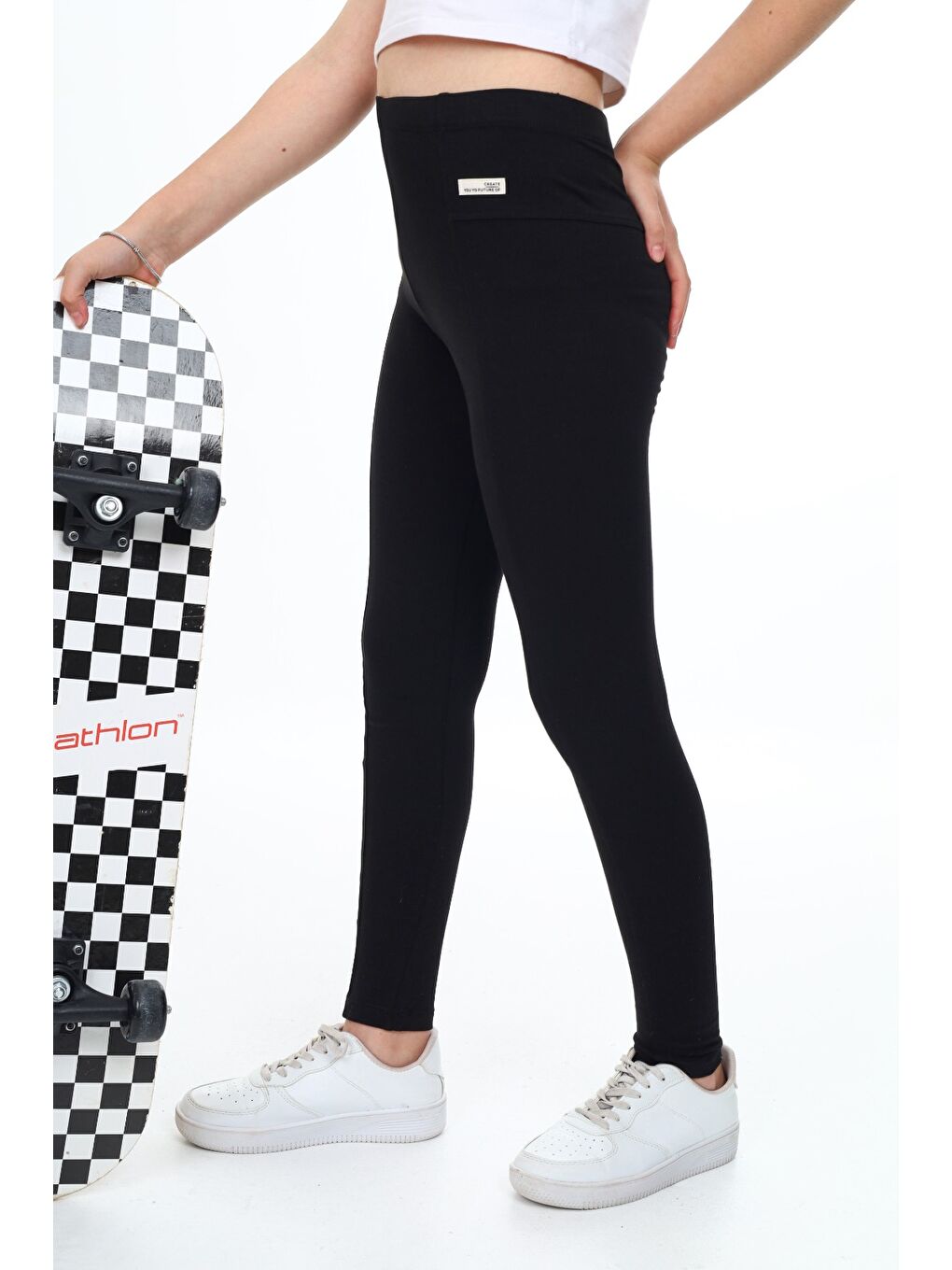 Siyah Kız Çocuk Tayt