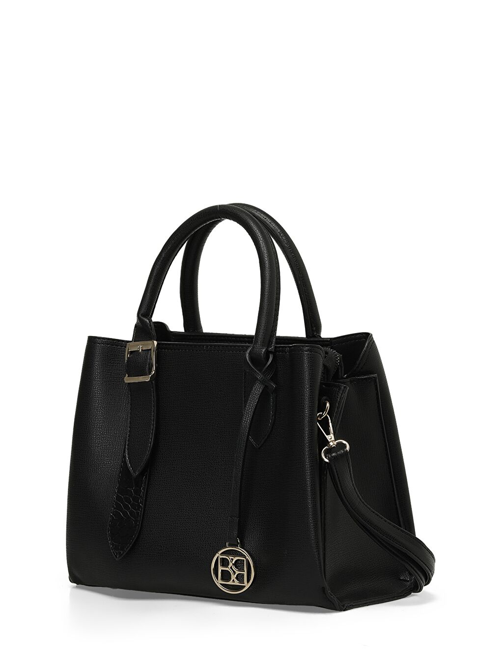 NTRL CHARM KL 4FX Siyah Kadın Kol Çantası-1