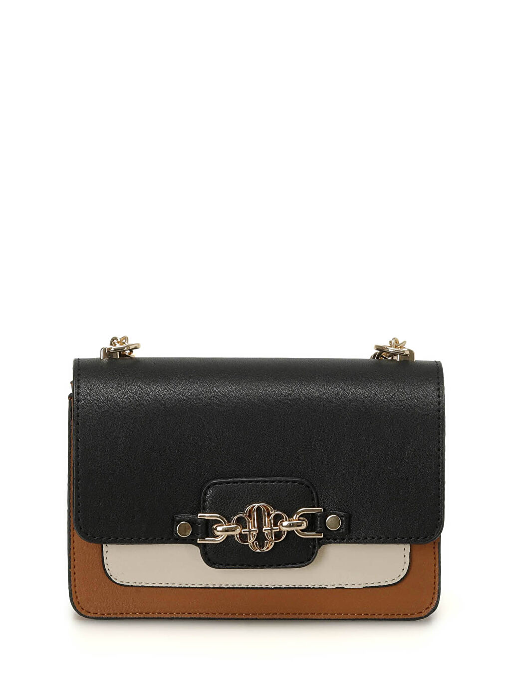 Karışık NTRL CLRBLCK MK CPRZ 4PR Siyah Kadın Çapraz Çanta