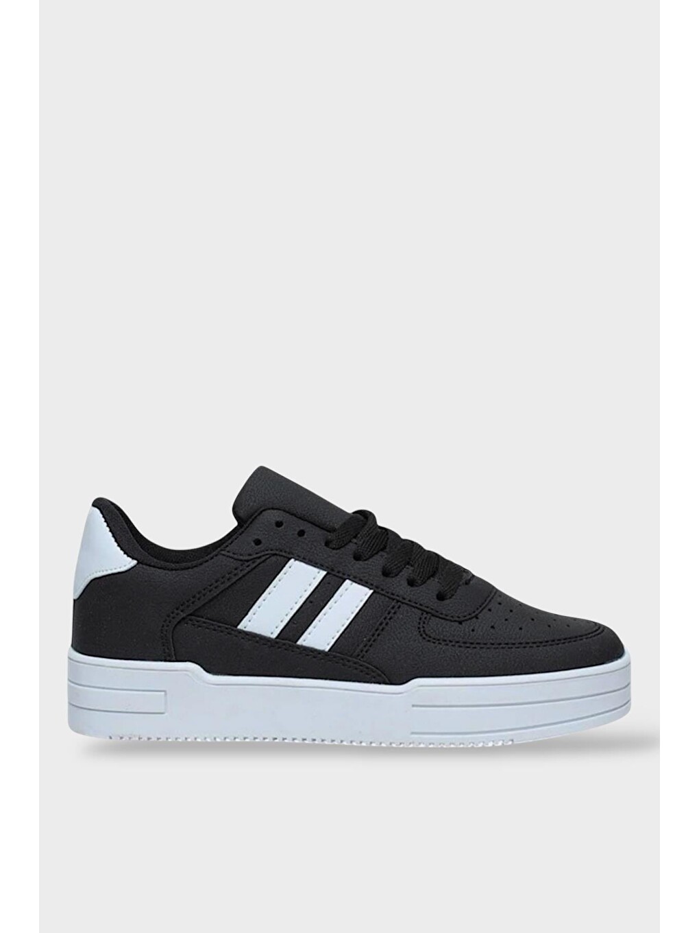 Kadın Sneaker Günlük Spor Ayakkabı Siyah - Beyaz