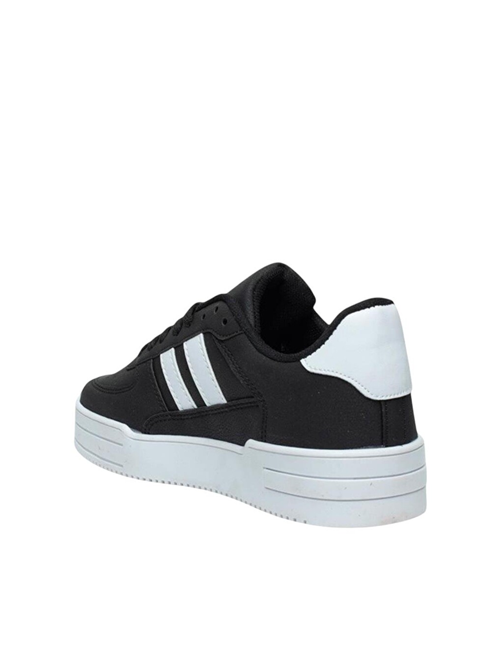 Kadın Sneaker Günlük Spor Ayakkabı Siyah - Beyaz-2