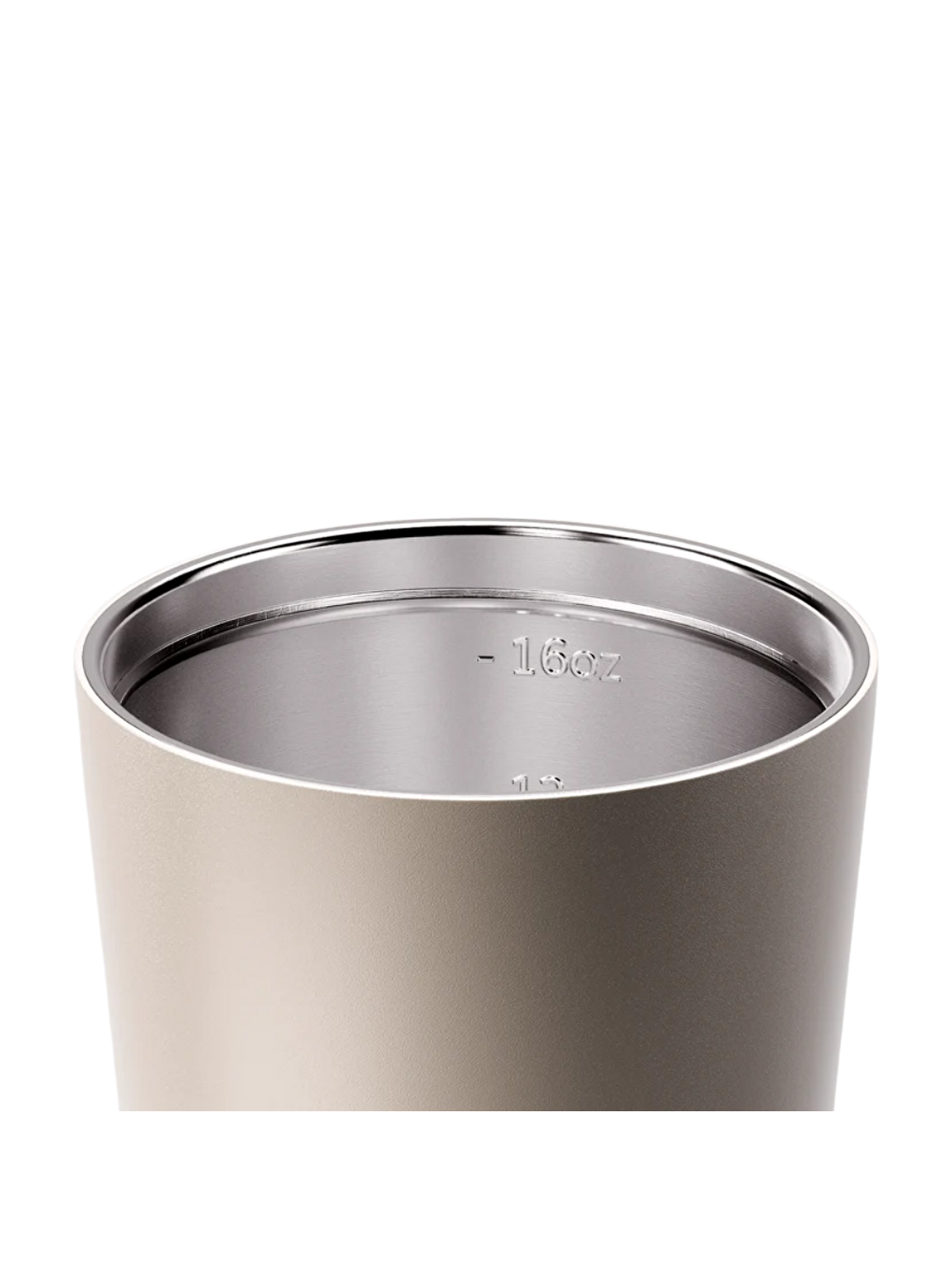 Ekru Grande Boy Paslanmaz Çelik Çift Duvarlı Yalıtımlı Termal Termos 475 Ml-1