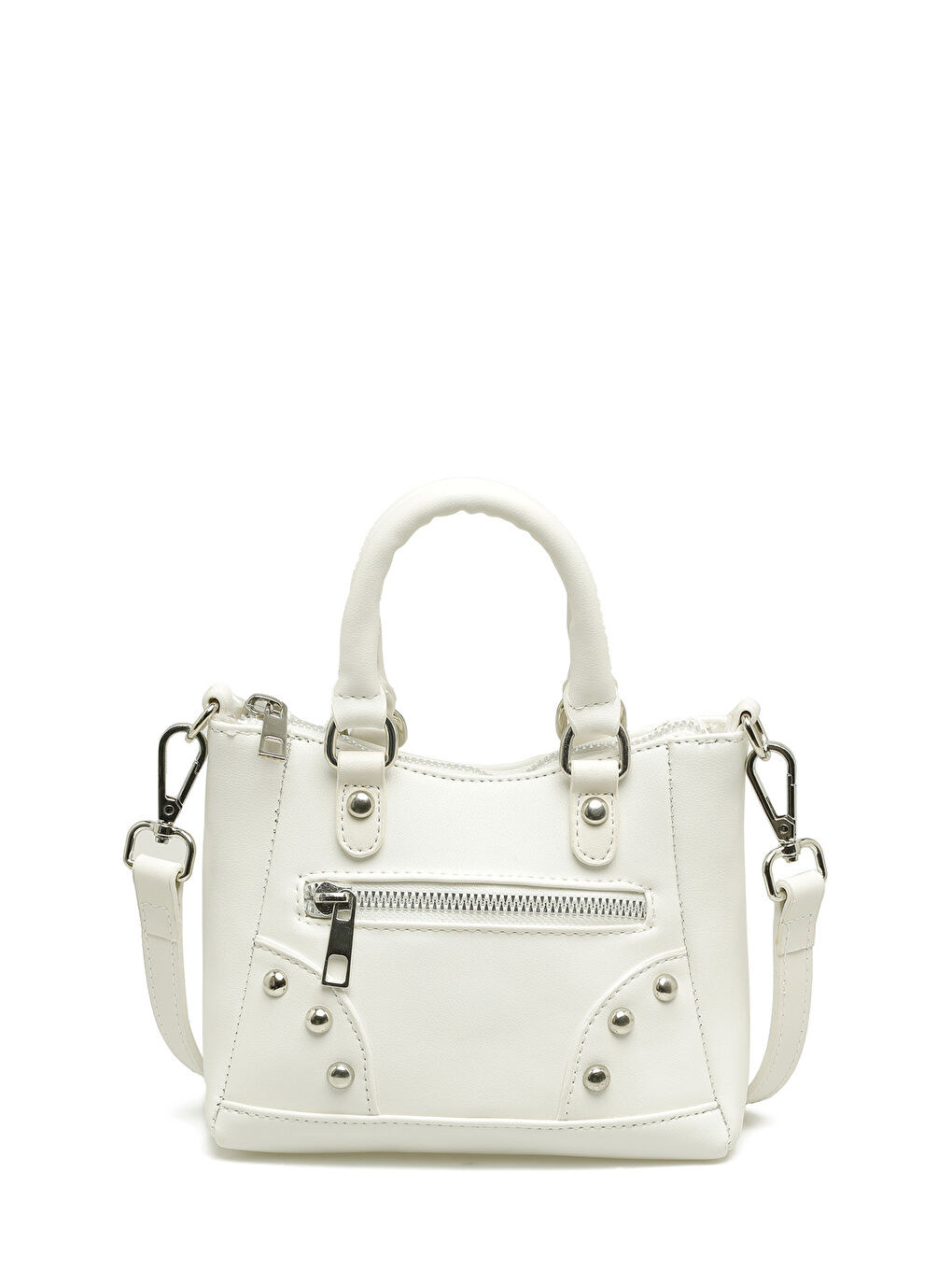 NTRL TROK CPRZ 4FX Beyaz Kadın Çapraz Çanta