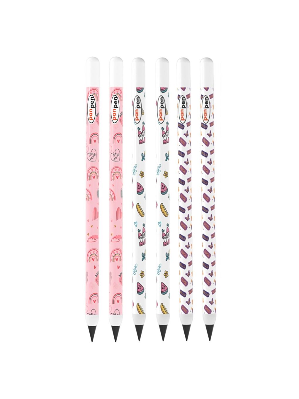 Panpen Cimcimeler Serisi Bitmeyen Kurşun Kalem (PAN723) 6 Adet