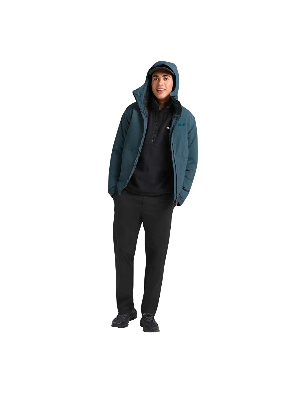 İndigo Pamir Erkek Mavi Outdoor Mont-4