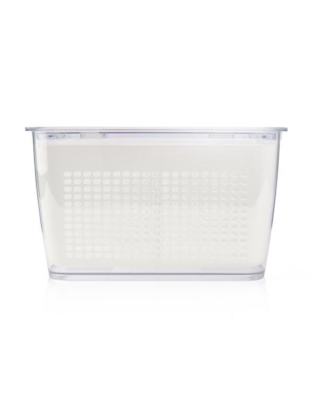 Süzgeçli Saklama Kabı - Beyaz - 9 lt-1