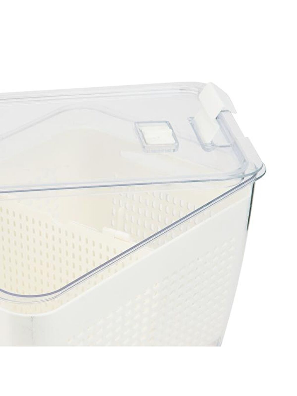 Süzgeçli Saklama Kabı - Beyaz - 9 lt-2