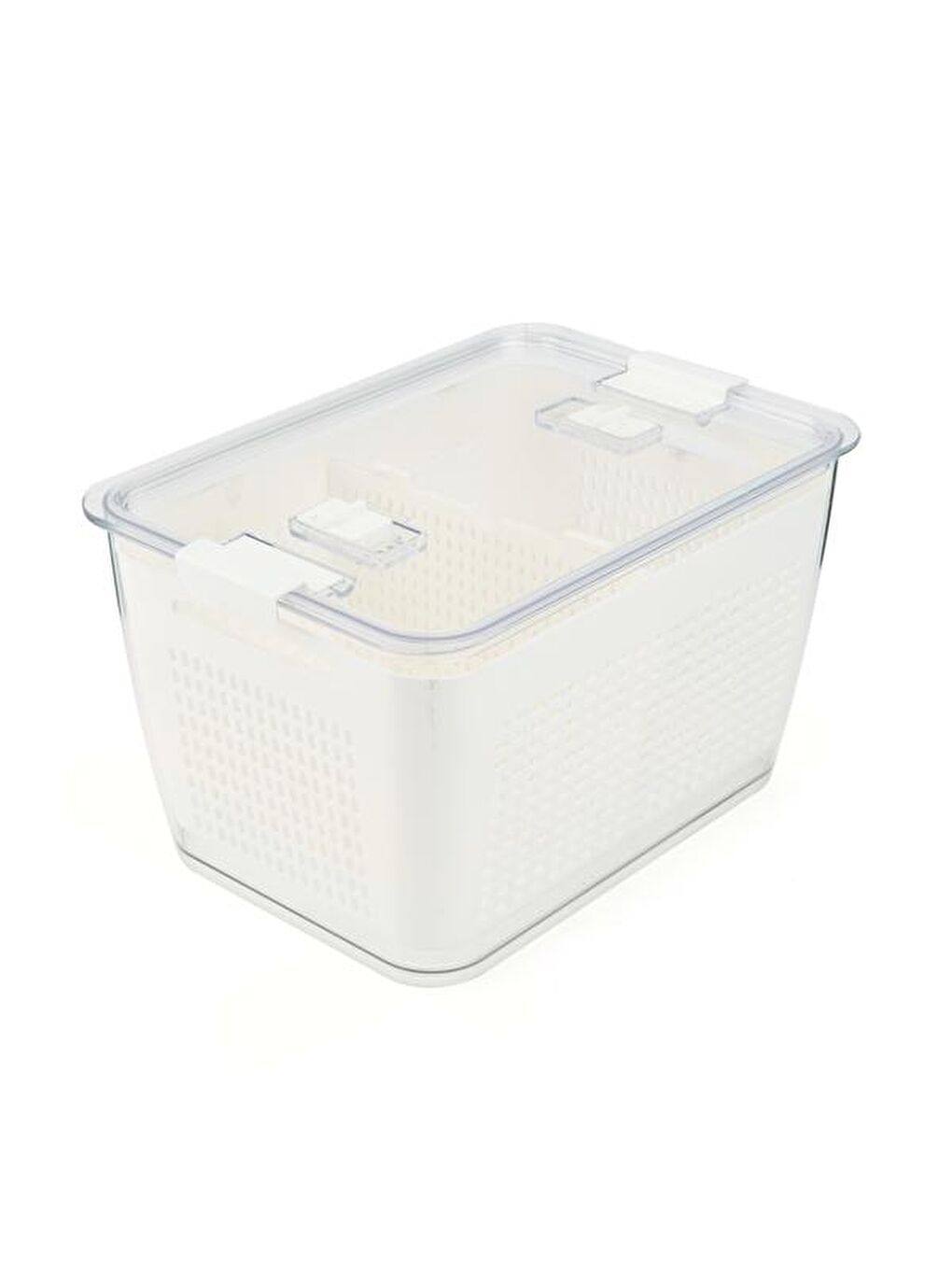 Süzgeçli Saklama Kabı - Beyaz - 9 lt-3