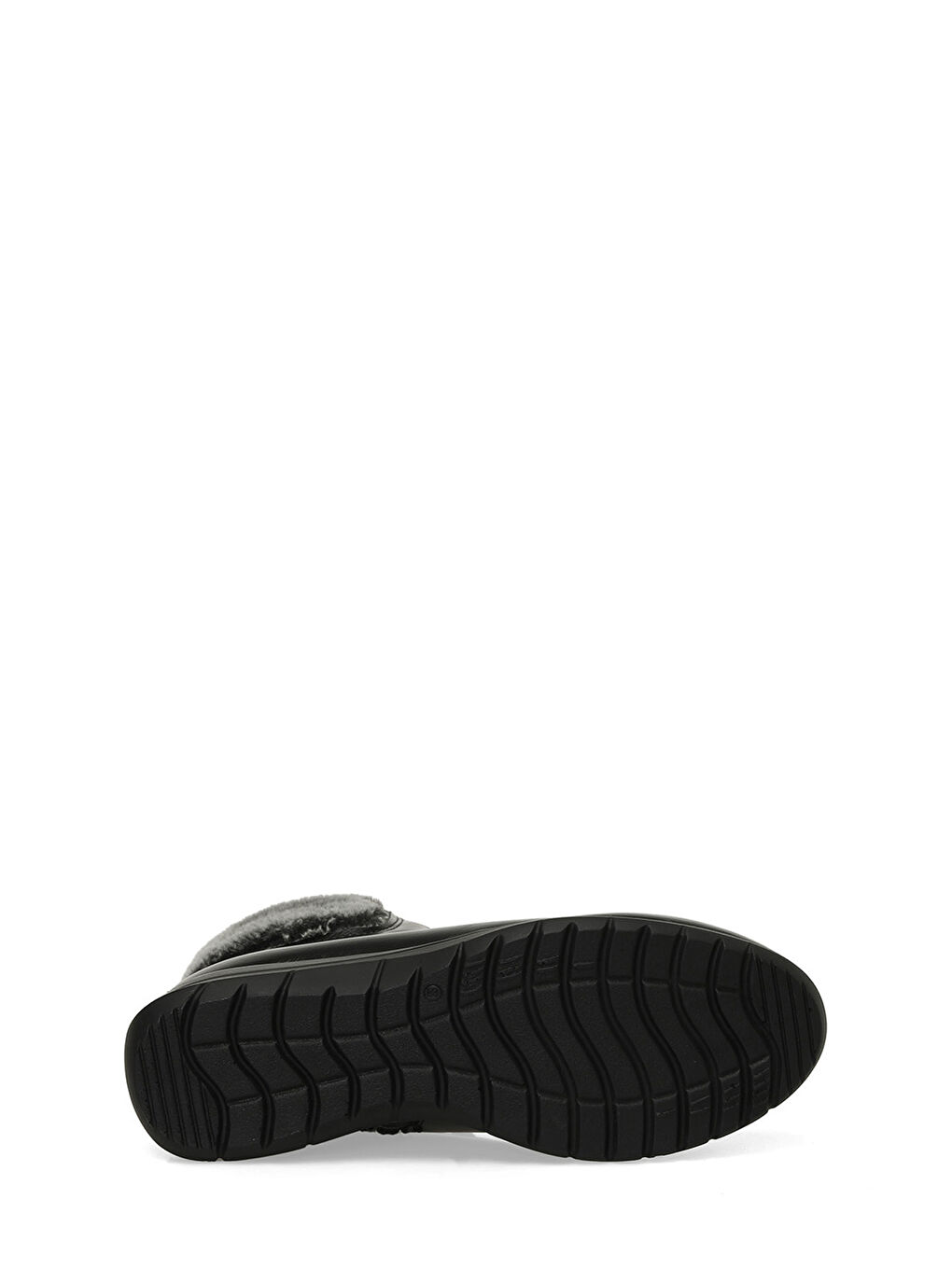 166659.Z4PR Siyah Kadın Düz Bot-5