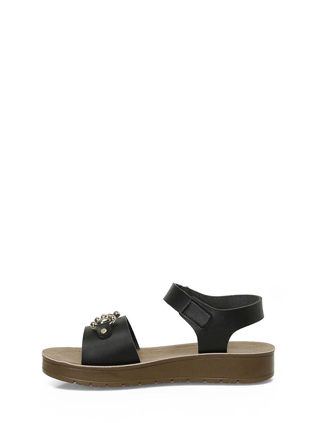 166929.z5fx Siyah Kadın Comfort Sandalet-2