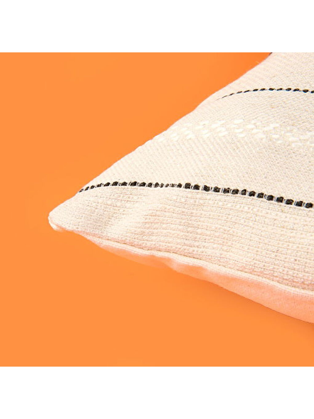 Soft Riley Kırlent - Ekru - 40x40 cm-2