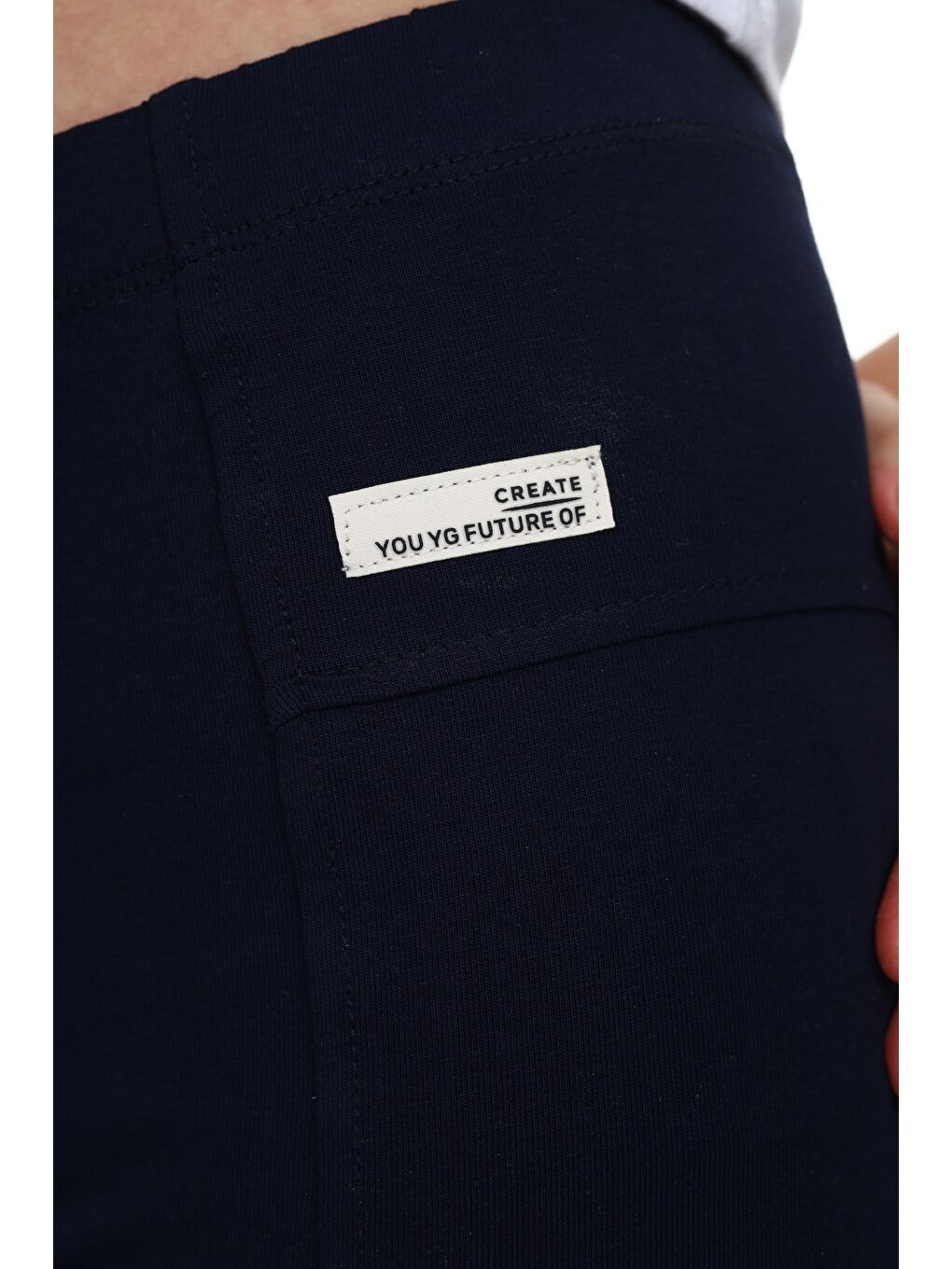 Lacivert Kız Çocuk Tayt-4