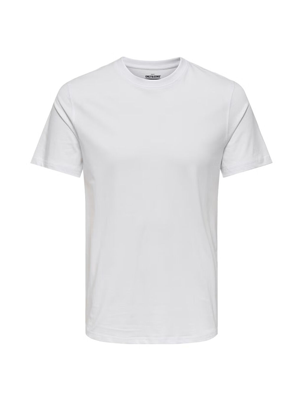 Beyaz Onsmax % 100 Pamuk Regular Fit Bisiklet Yaka T Shirt 22025208-5