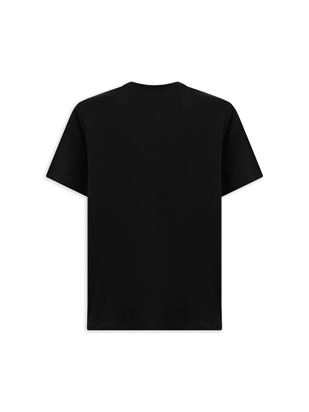 Siyah Erkek Bisiklet Yaka Regular Fit %100 Pamuk 3'lü Paket T-shirt Seti-3