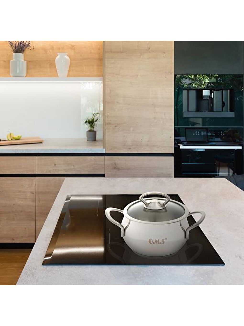 Gri Küre Mini Derin Tencere - 12 cm-5