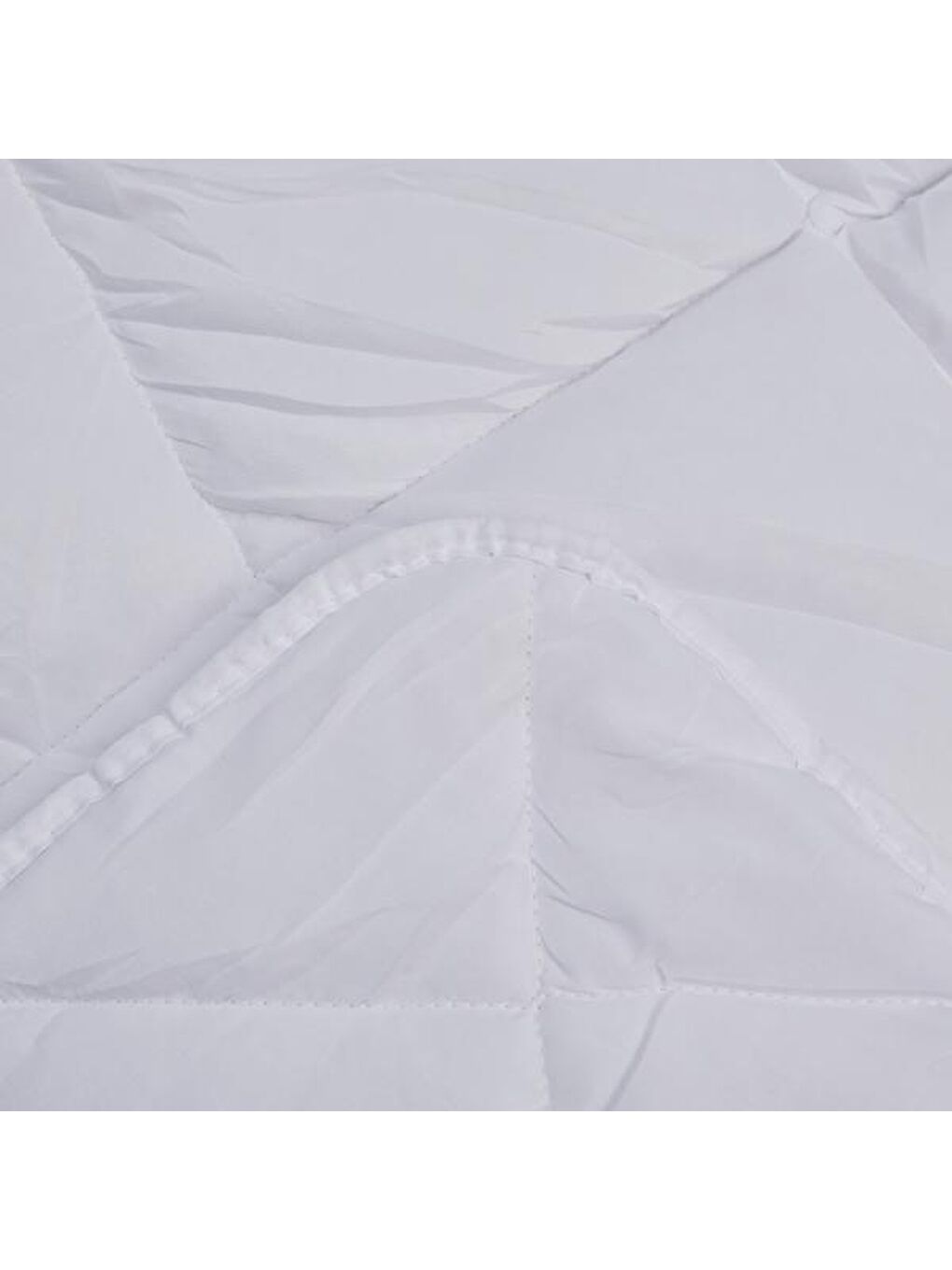 Beyaz Çift Kişilik Microfiber Yorgan - 195x215 cm-3