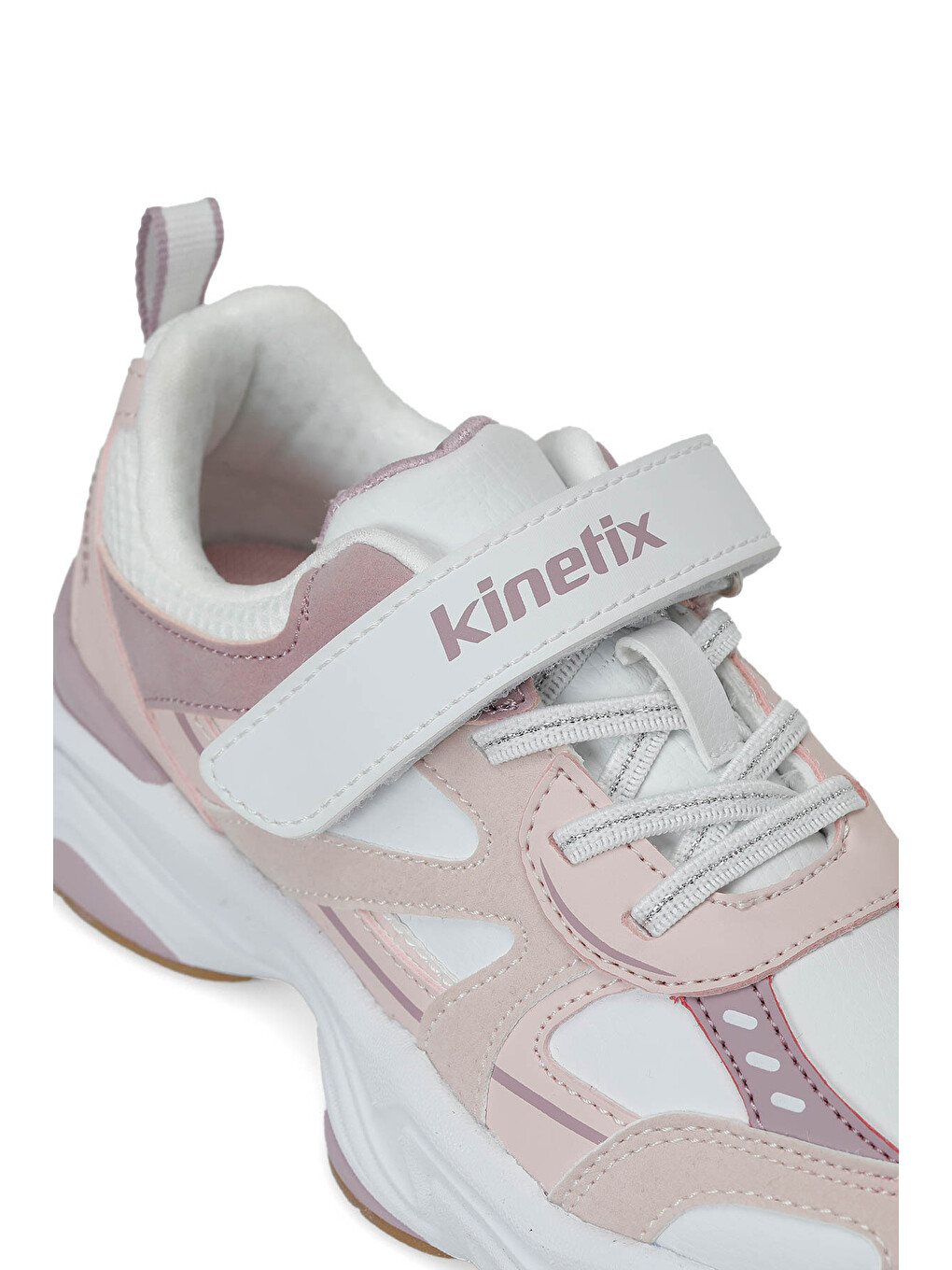 Pembe Interest Pu J F Beyaz Kız Çocuk Spor Ayakkabı-6
