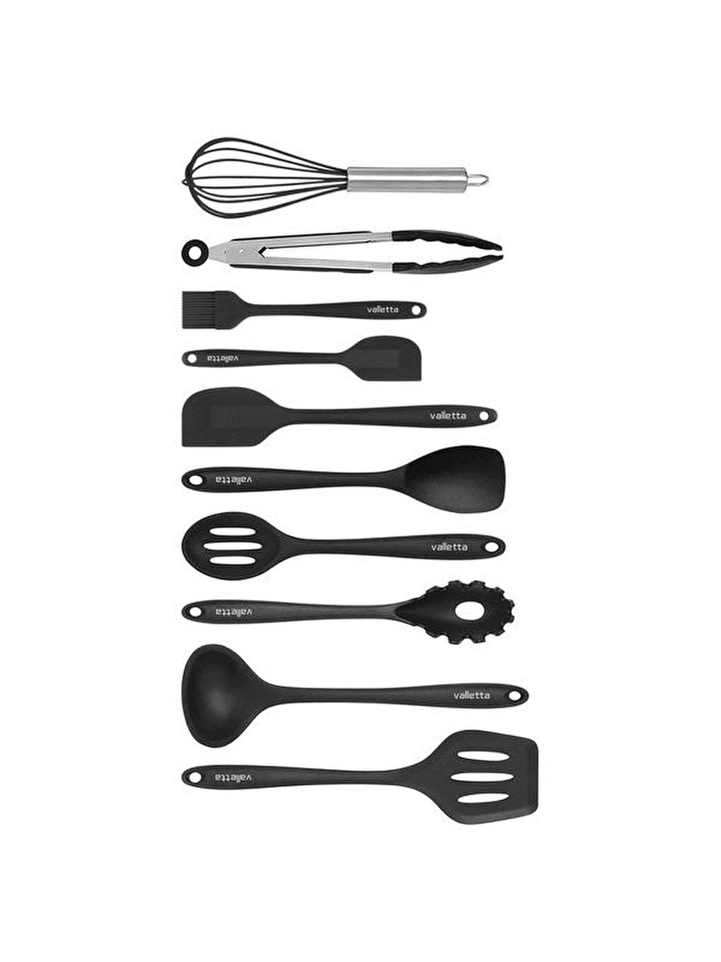 Salvatore 10 Parça Mutfak Seti - Siyah-2