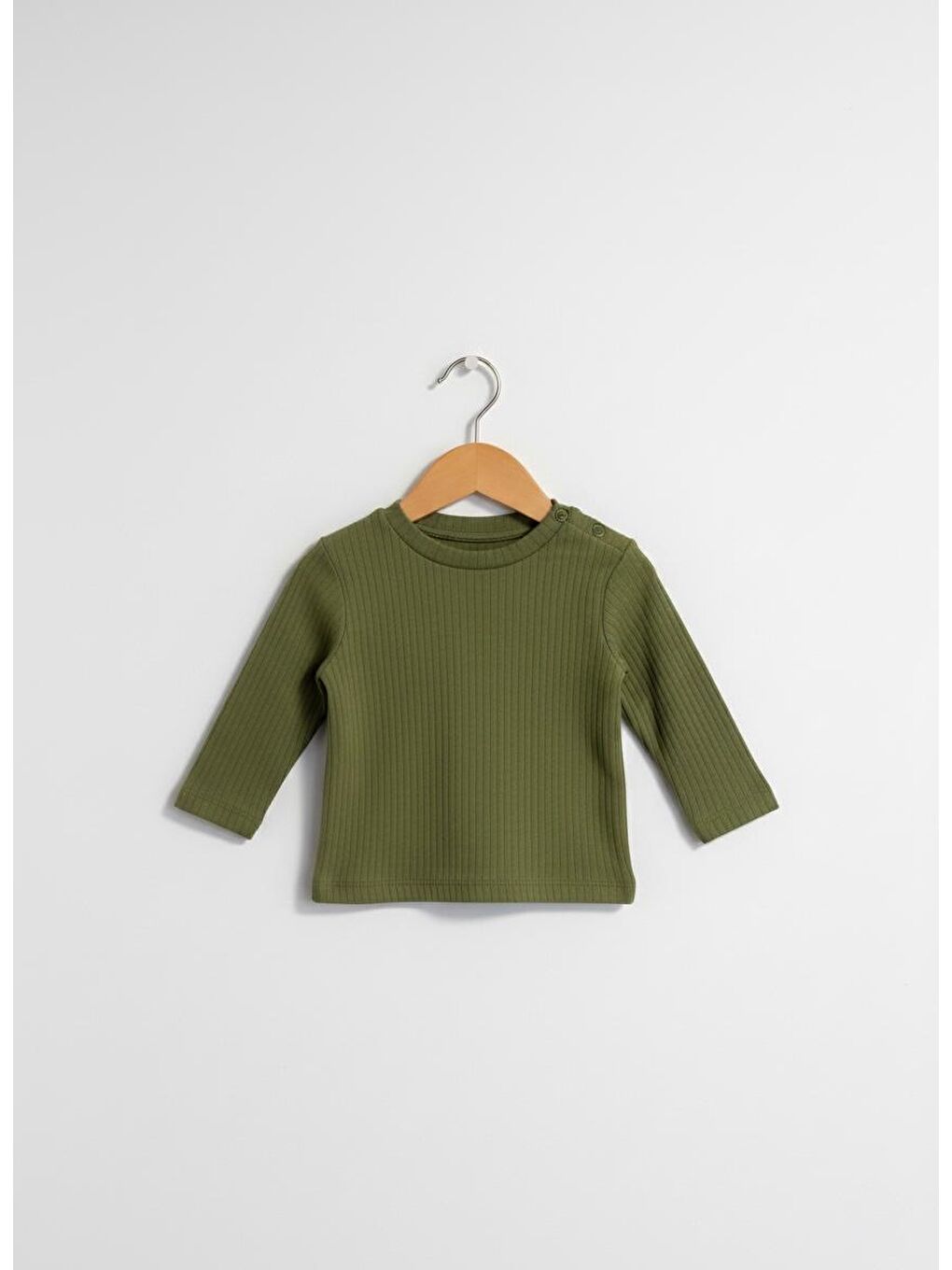 Yeşil Basic Theme Raporlu 30/1 Sweat