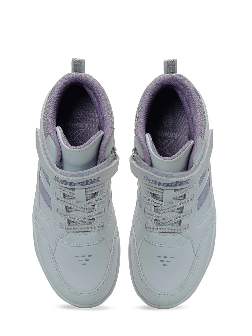 Drep Hı F Beyaz Kız Çocuk High Sneaker-3