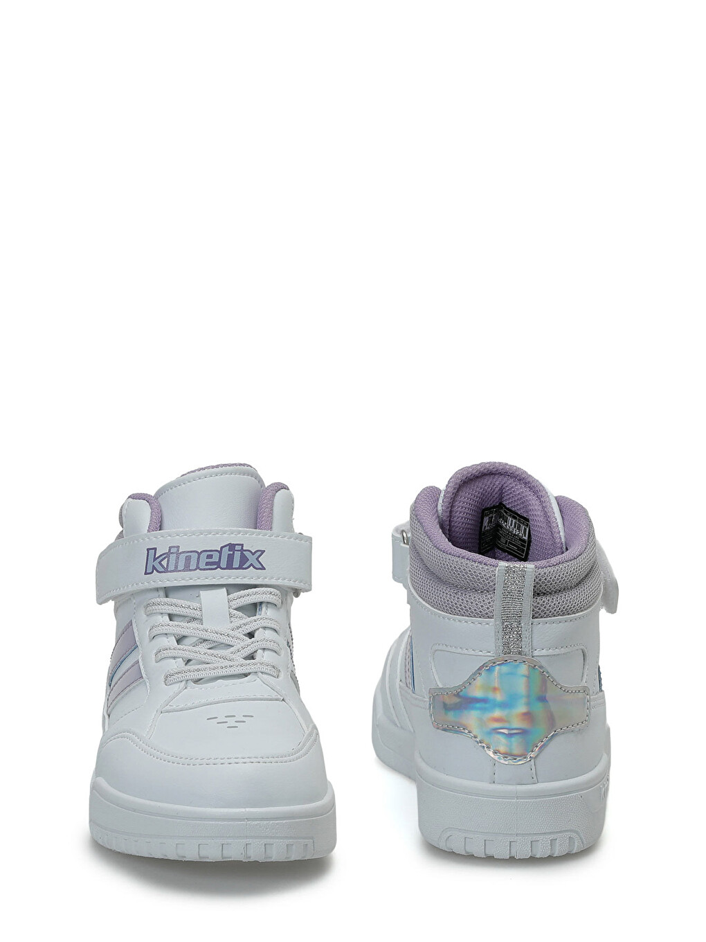 Drep Hı F Beyaz Kız Çocuk High Sneaker-4