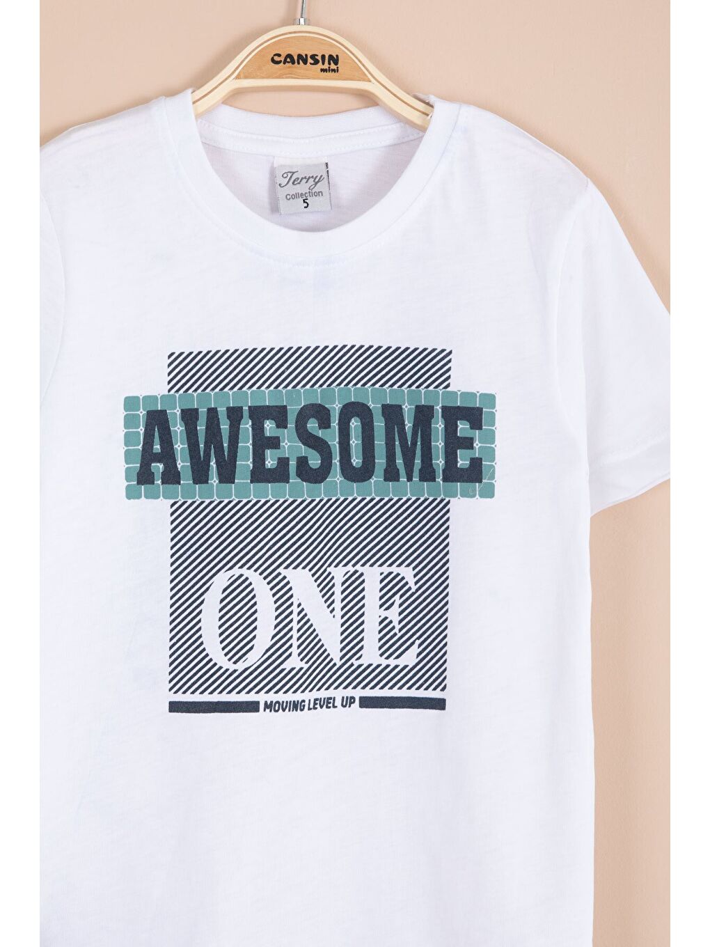 Lacivert Uzun Kol Düğmeli Gömlekli Tişörtlüi Erkek Çocuk 3lü Pantolonlu Takım 23757-4