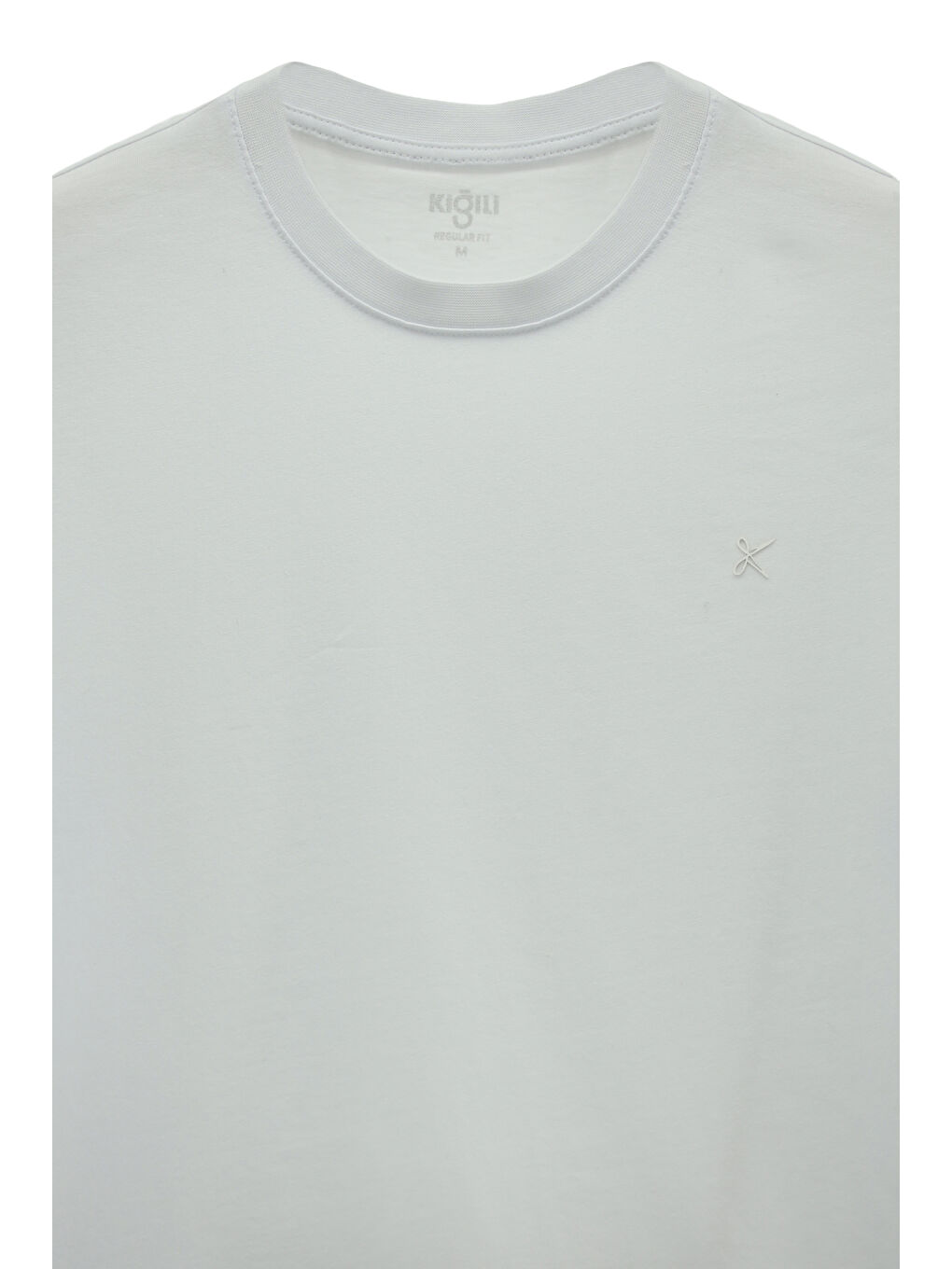 Beyaz Erkek Bisiklet Yaka Regular Fit %100 Pamuk 3'lü Paket T-shirt Seti-2