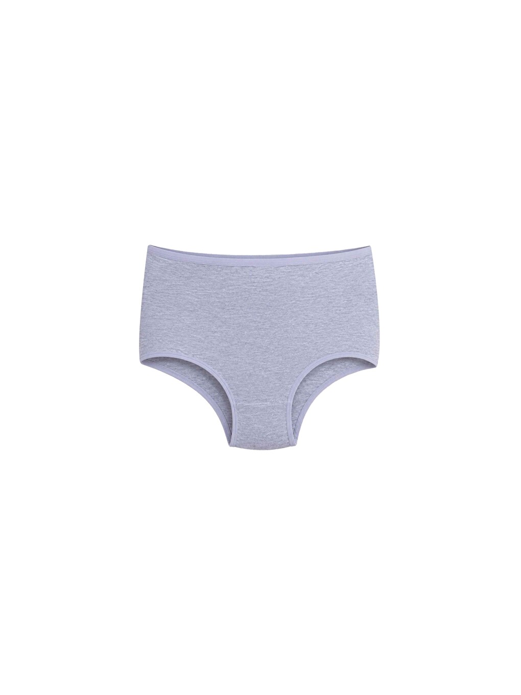 Karışık Domınant Kadın Çamaşır Pamuklu Düz Renk Yüksek Bel Geniş Basen Külot 4'lü Paket( M-l-xl-xxl )-3