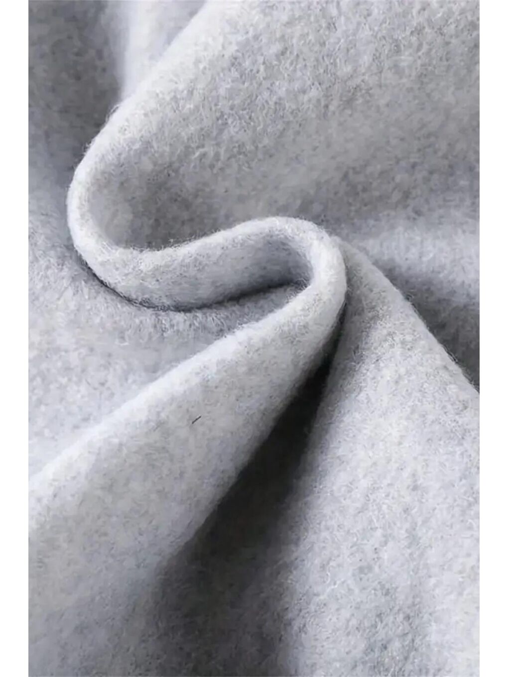 Gri Bisiklet Yaka Chery 02 Ön Baskılı İçi Pamuklu Unisex Sweatshirt-1