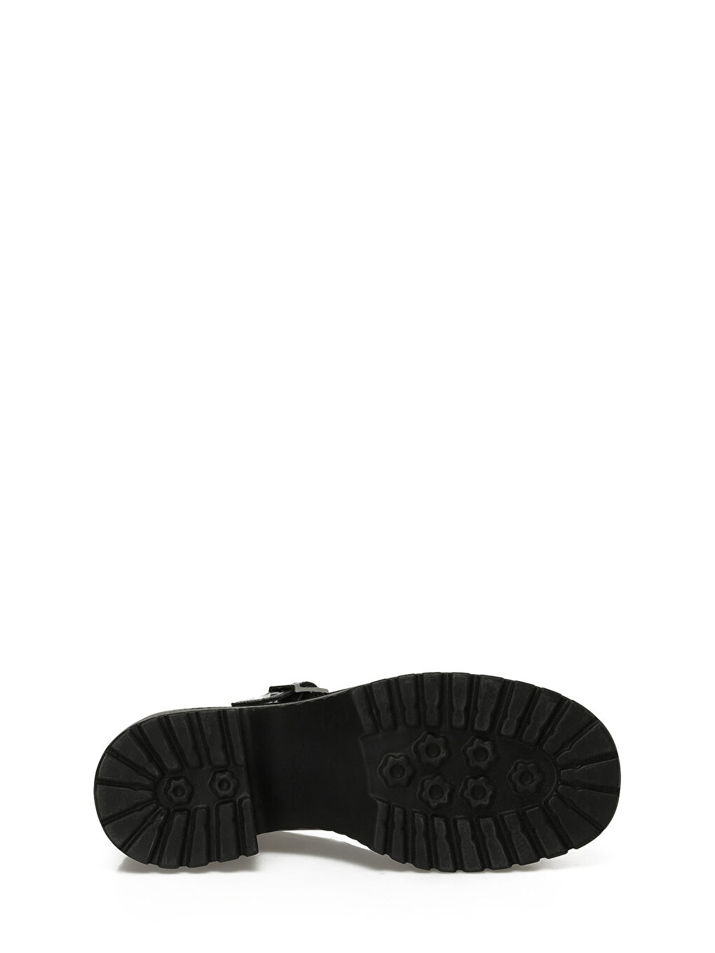 24K-521 5PR Siyah Kadın Oxford Ayakkabı-5