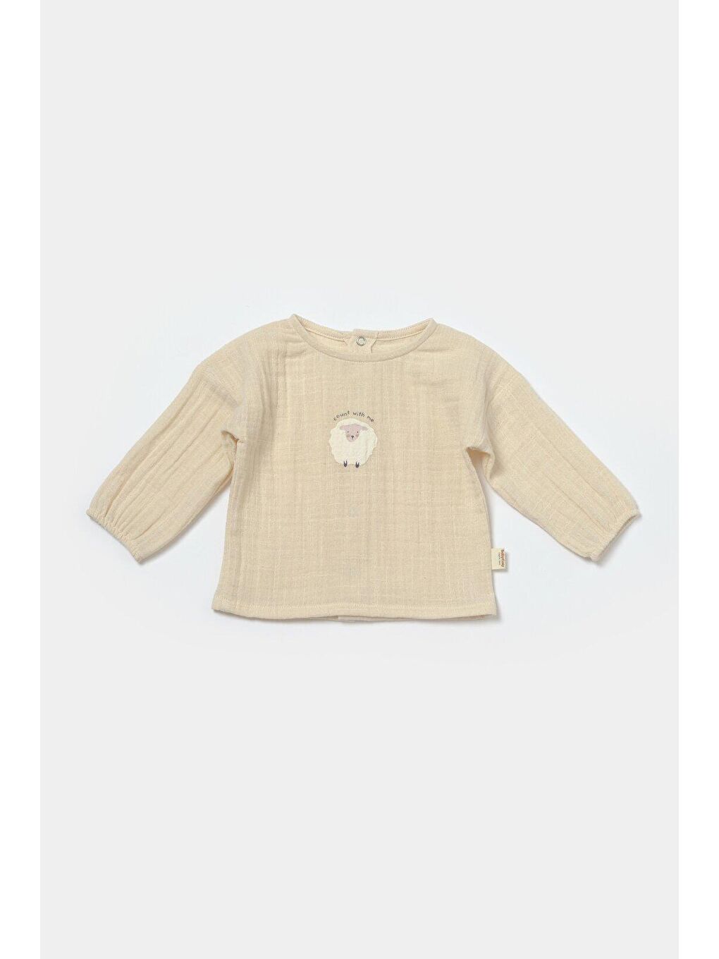 BabyCosy Organic Wear Taş-Beyaz Alt&Üst Takım - 3