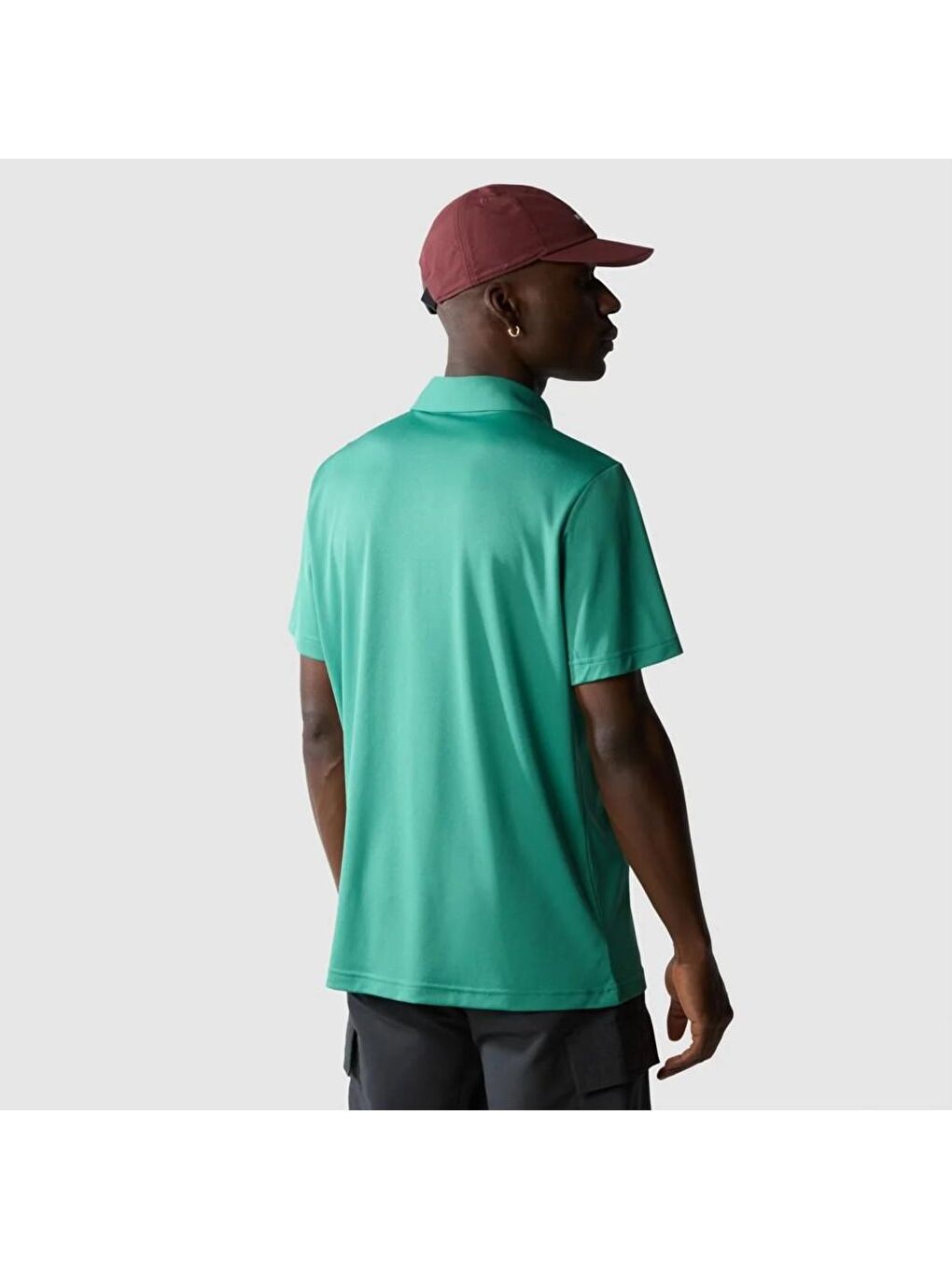 The North Face Tanken Erkek Yeşil Klasik Yaka Polo Tişört - 1