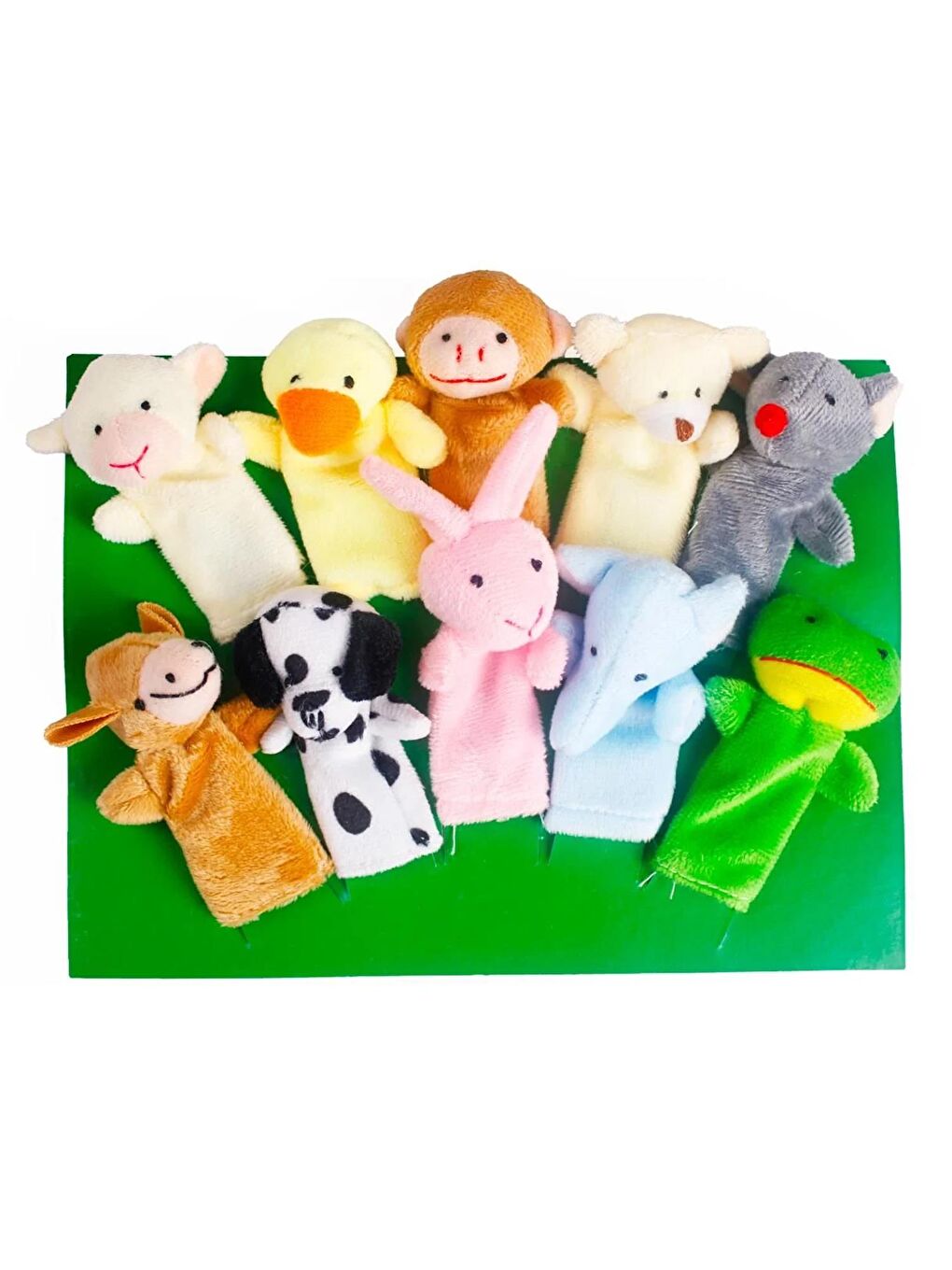 Oyuncak Parmak Kukla Hayvanlı 10 lu Paket 702632-120 GKO