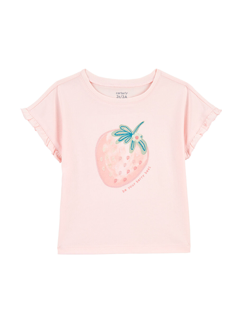 Pembe Küçük Kız Çocuk Tshirt