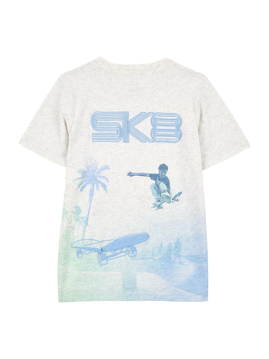 Gri Erkek Çocuk Tshirt-1