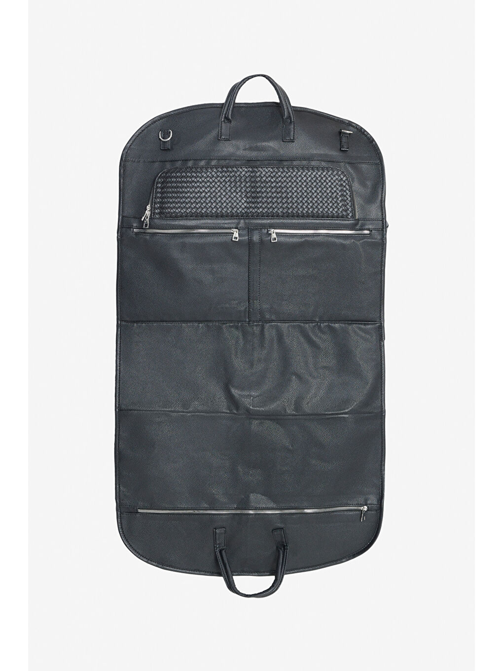 Erkek Siyah Suni Deri Takım Elbise Çantası