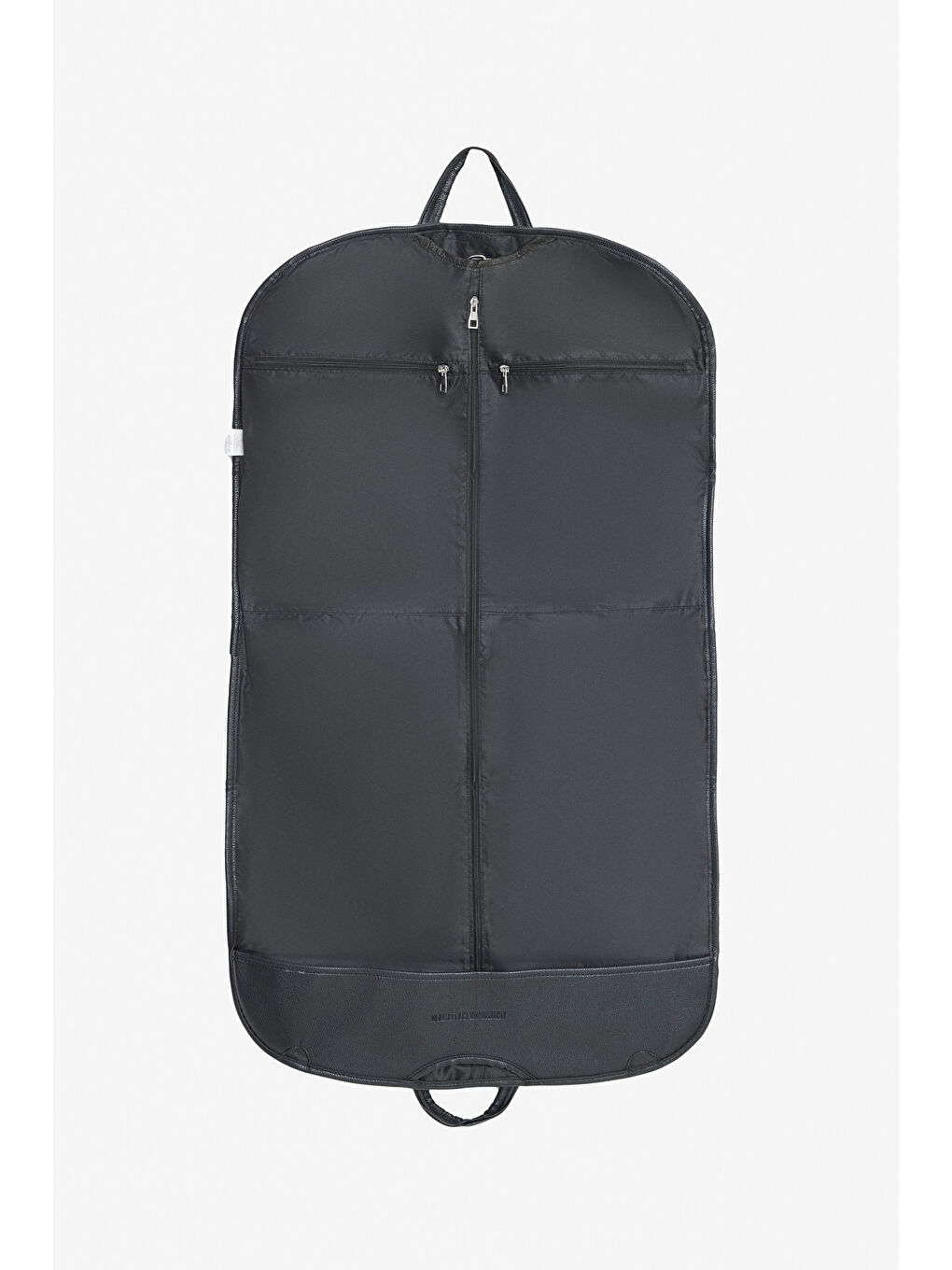 Erkek Siyah Suni Deri Takım Elbise Çantası-1