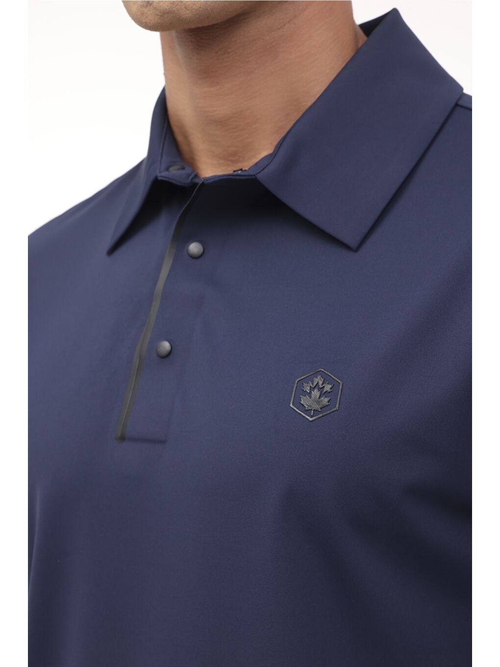 ML TIM 16ELG1004 4FX Lacivert Erkek Uzun Kol Tişört-3