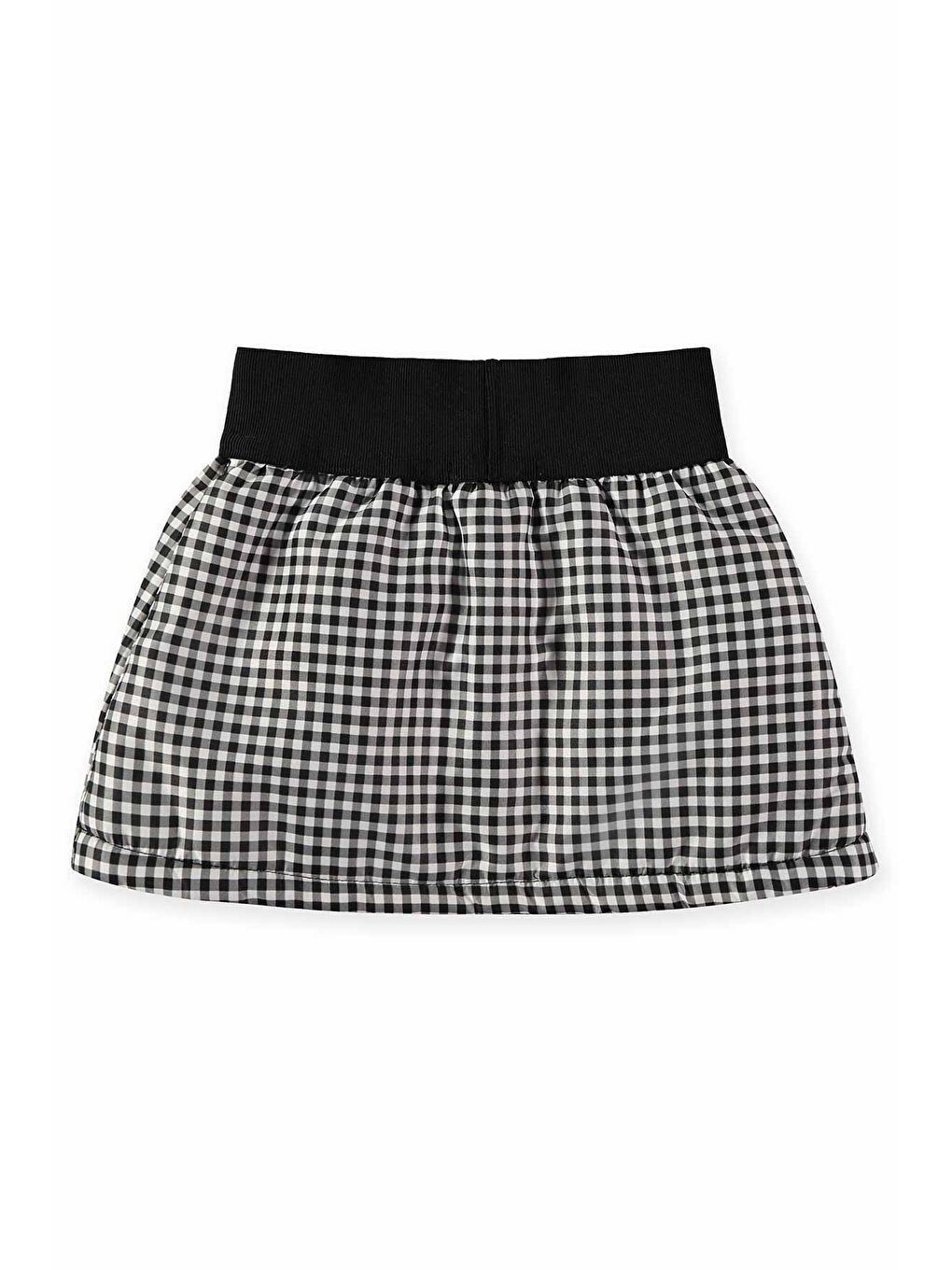 Kız Çocuk Etek Siyah Beyaz-1