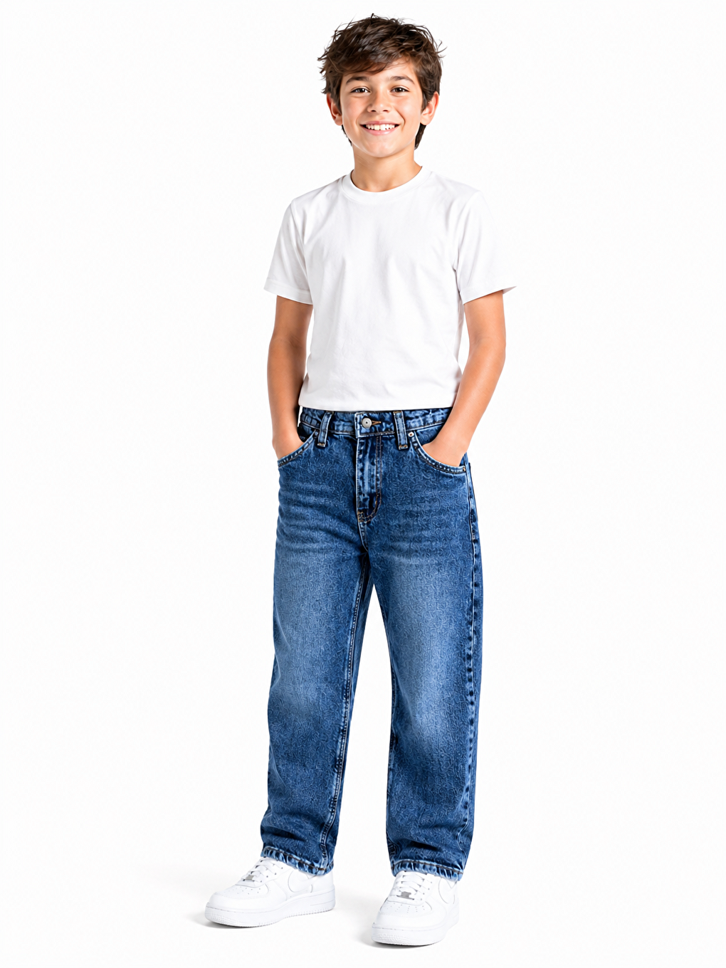 Mavi Kids Baggy Fit Erkek Çocuk Jean Pantolon
