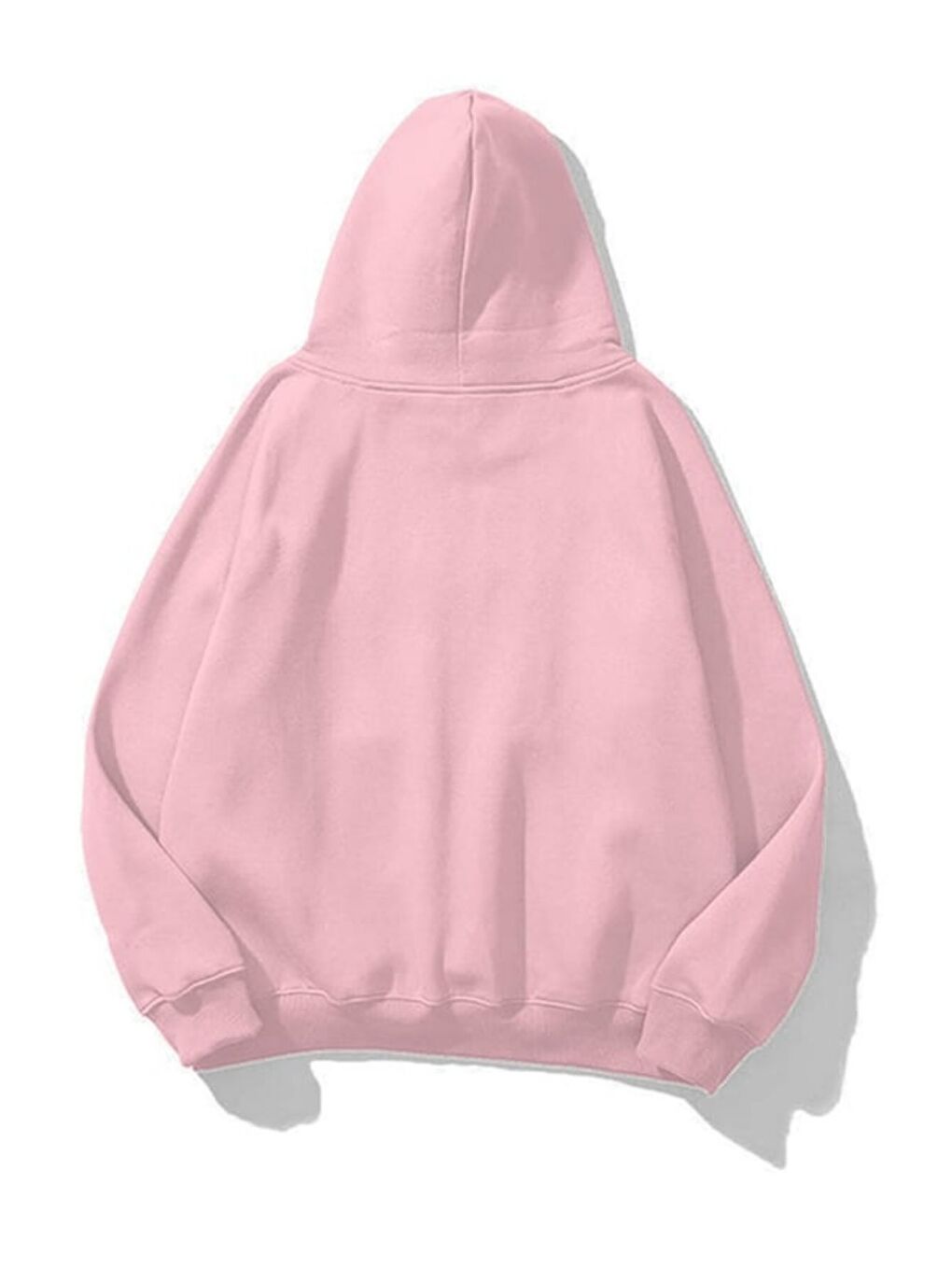 Unisex Tripple Mama Baskılı Kapüşonlu Sweatshirt Hoodie Pembe-1