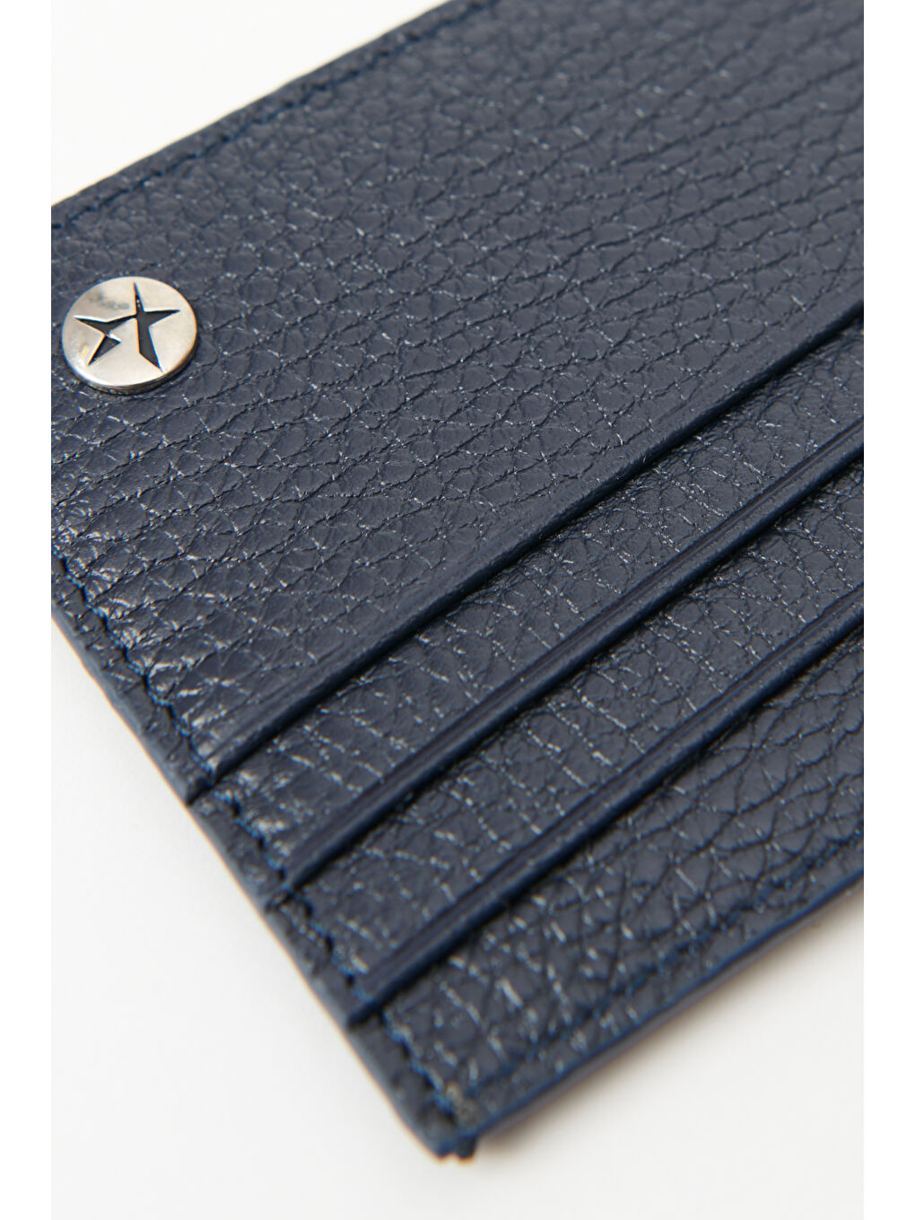 Erkek Lacivert %100 Deri Cüzdan-1