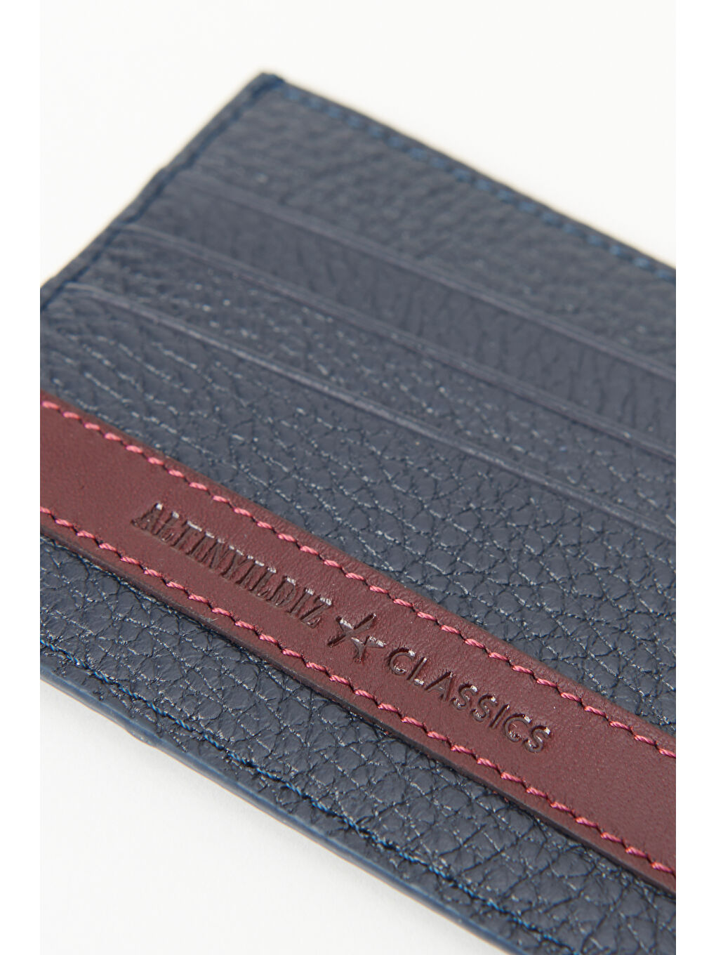 Erkek Lacivert %100 Deri Cüzdan-3