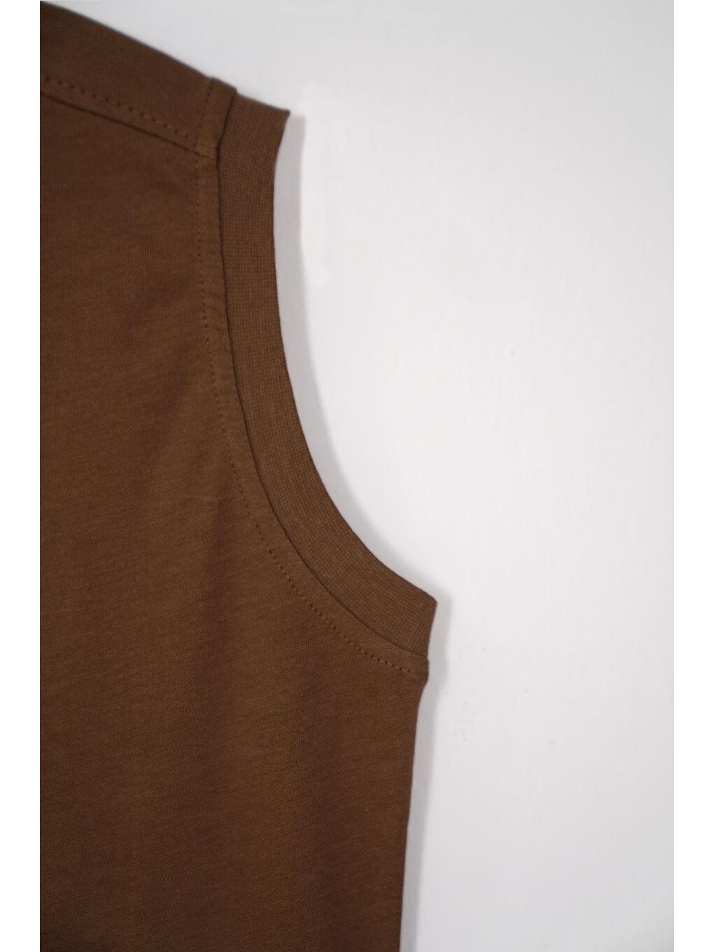 Sport Wear Armalı Kahverengi Renk Erkek Çocuk Kaprili Takım-4