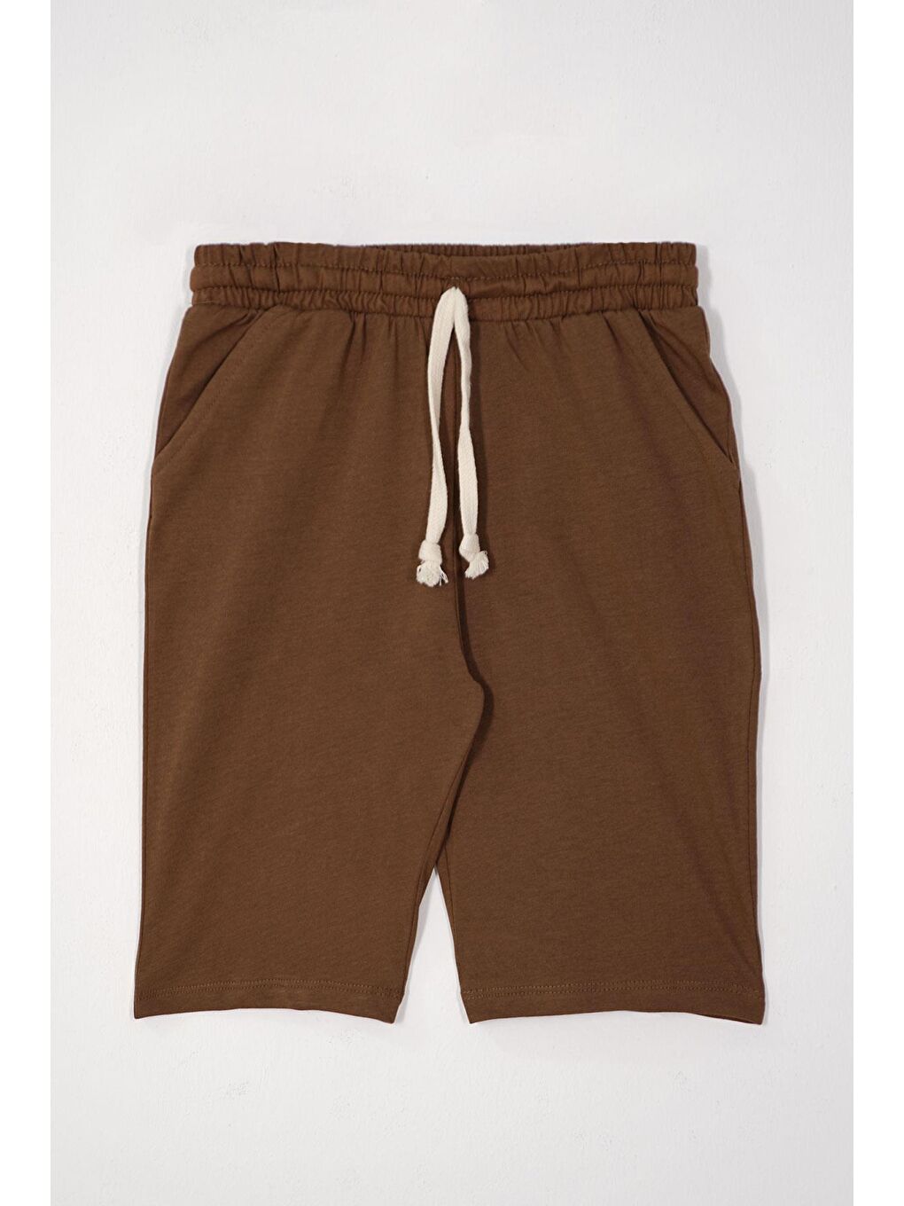 Sport Wear Armalı Kahverengi Renk Erkek Çocuk Kaprili Takım-6