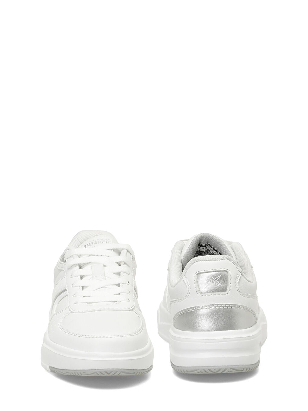 Gri HEGEL PU W 5FX Beyaz Kadın Sneaker-4