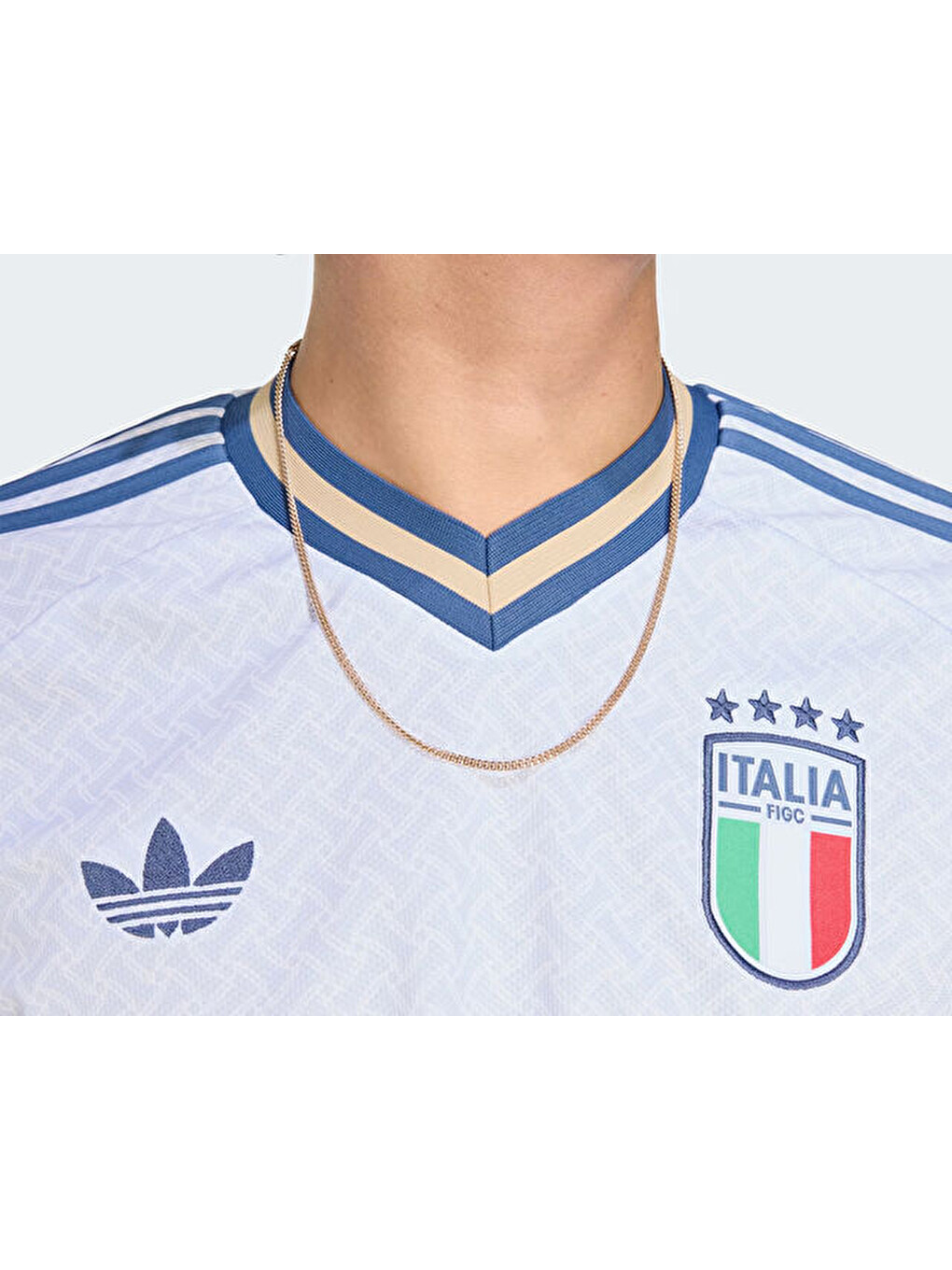 Figc A Jsy Erkek Futbol Forması Kc8704 Mavi-5