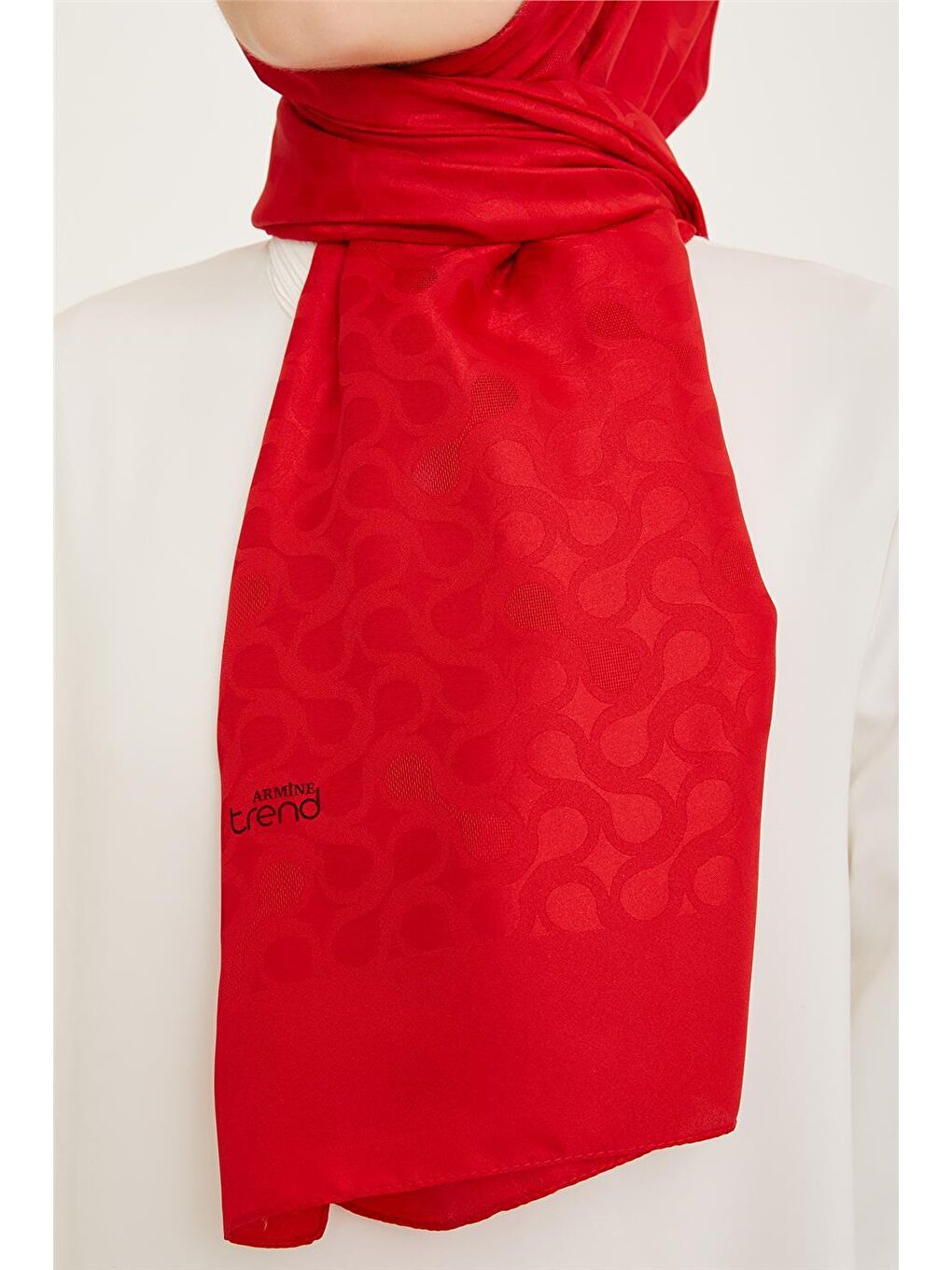 Kırmızı Trend İnci Monogram 1 11-1